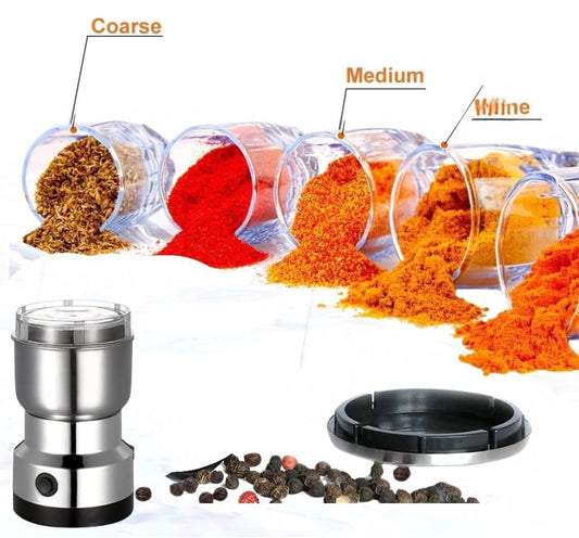 Mixer Grinder, Multifunction Small Food Grinder Grain Grinder, Portable Coffee Bean Grinder