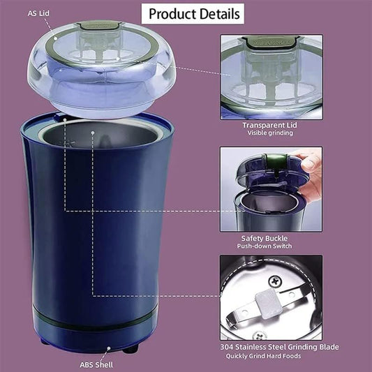 Electric Coffee Mixer Grinder(Random Color)