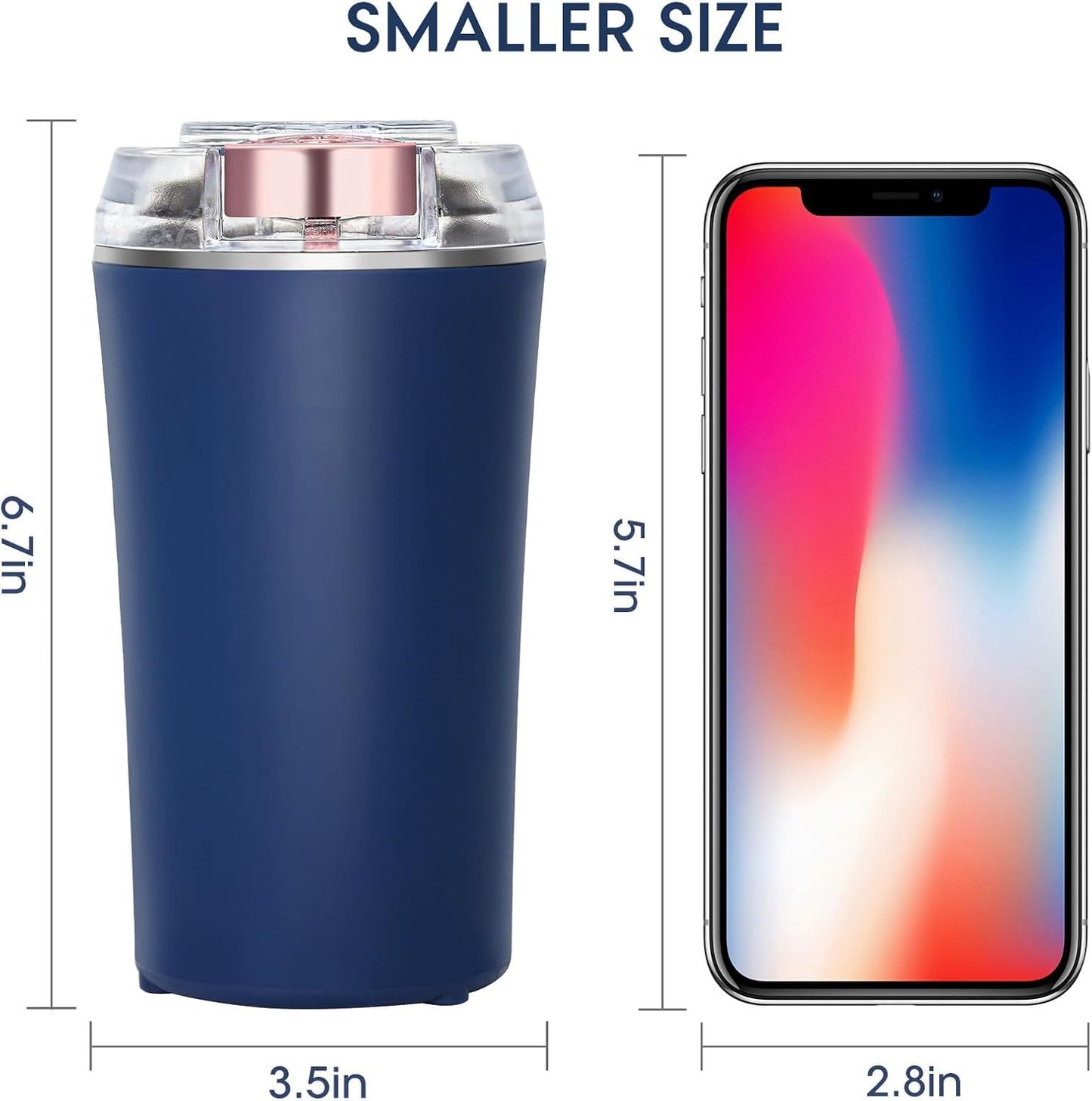 Electric Coffee Mixer Grinder(Random Color)