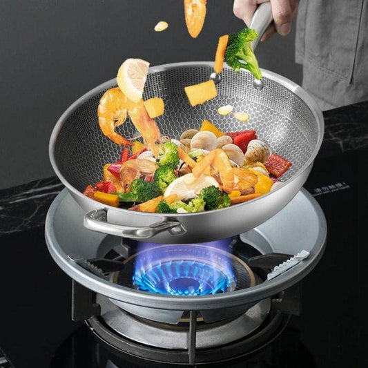 Gas Saver- Gas Burner Stand Gas Saver Jali Home Gas Stove Fire & Windproof Energy Saving Stand (Fire saving stand)
