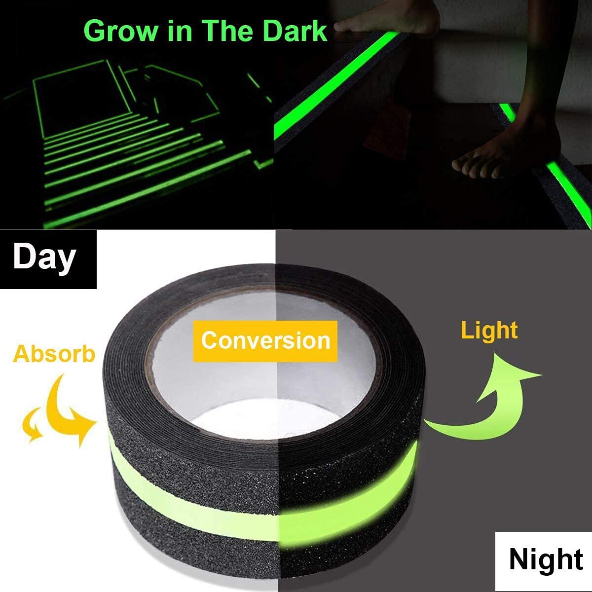 Anti Slip Glow Tape (5 Mtr)