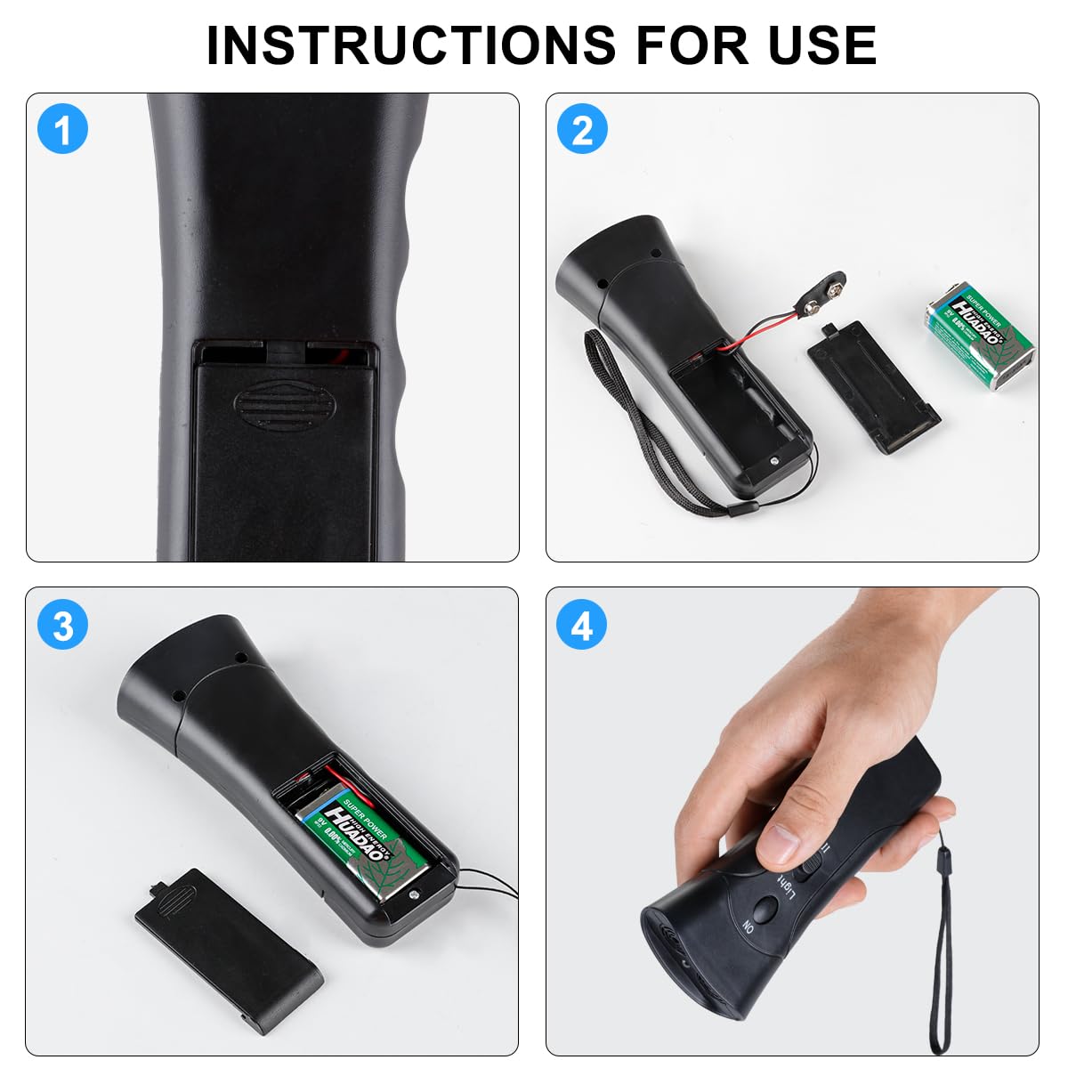 Super Ultrasonic Dog Chaser,Training Dog Banish Dog Machine,Stop Animals Attacks Aggression