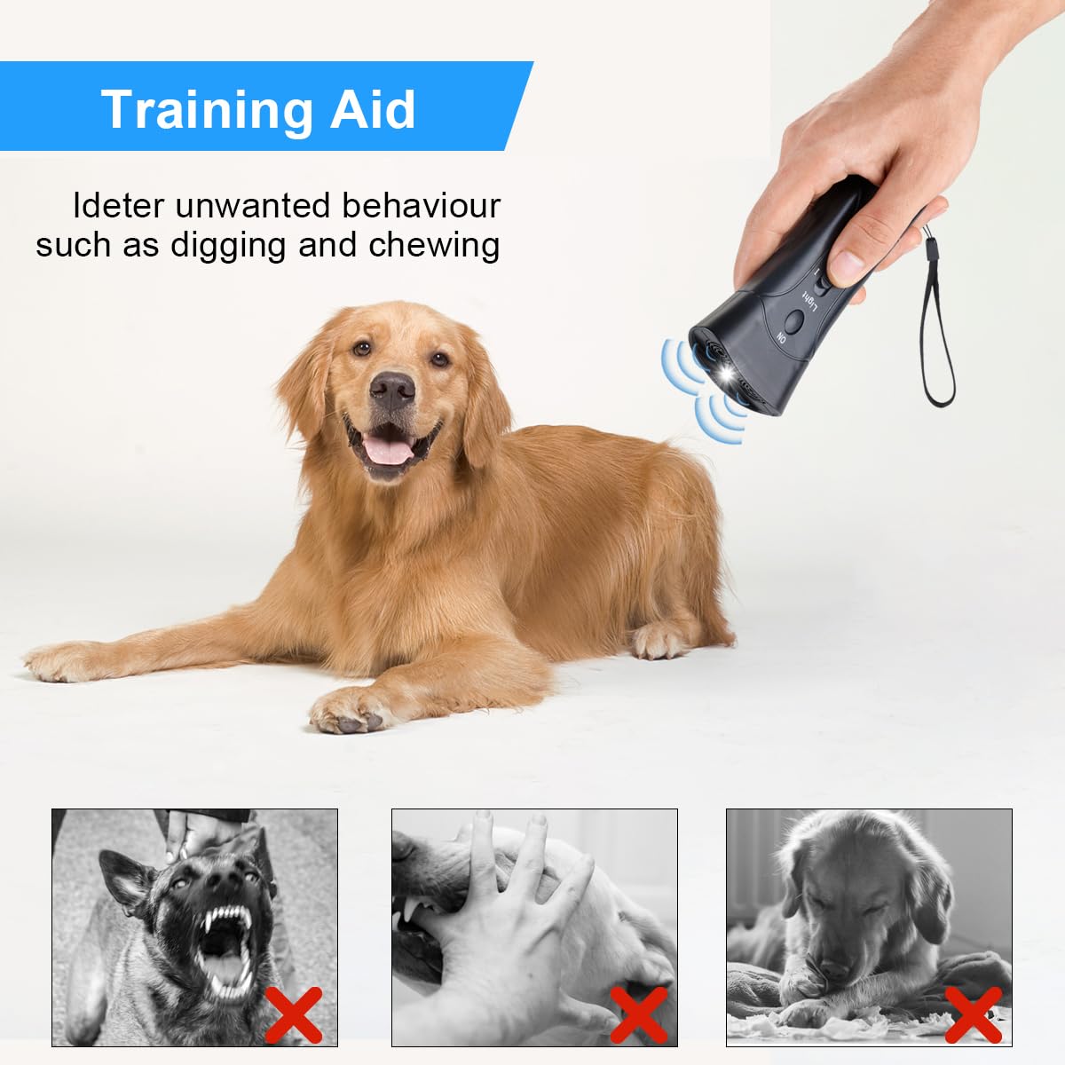 Super Ultrasonic Dog Chaser,Training Dog Banish Dog Machine,Stop Animals Attacks Aggression