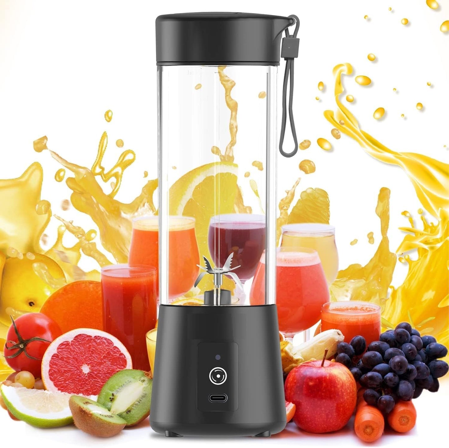 Juice Mixer Bottle USB Rechargeable  Fruit Juice Machine