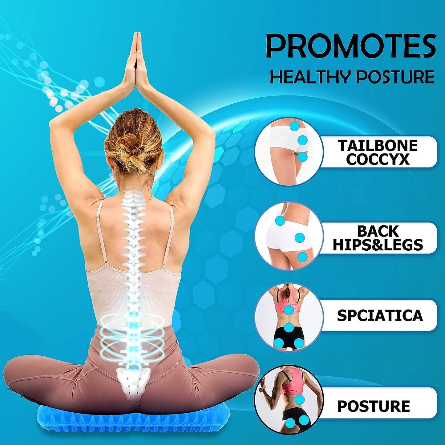 New Gel Seat Ultimate Comfort Cushion: Elevate Your Sitting Experience