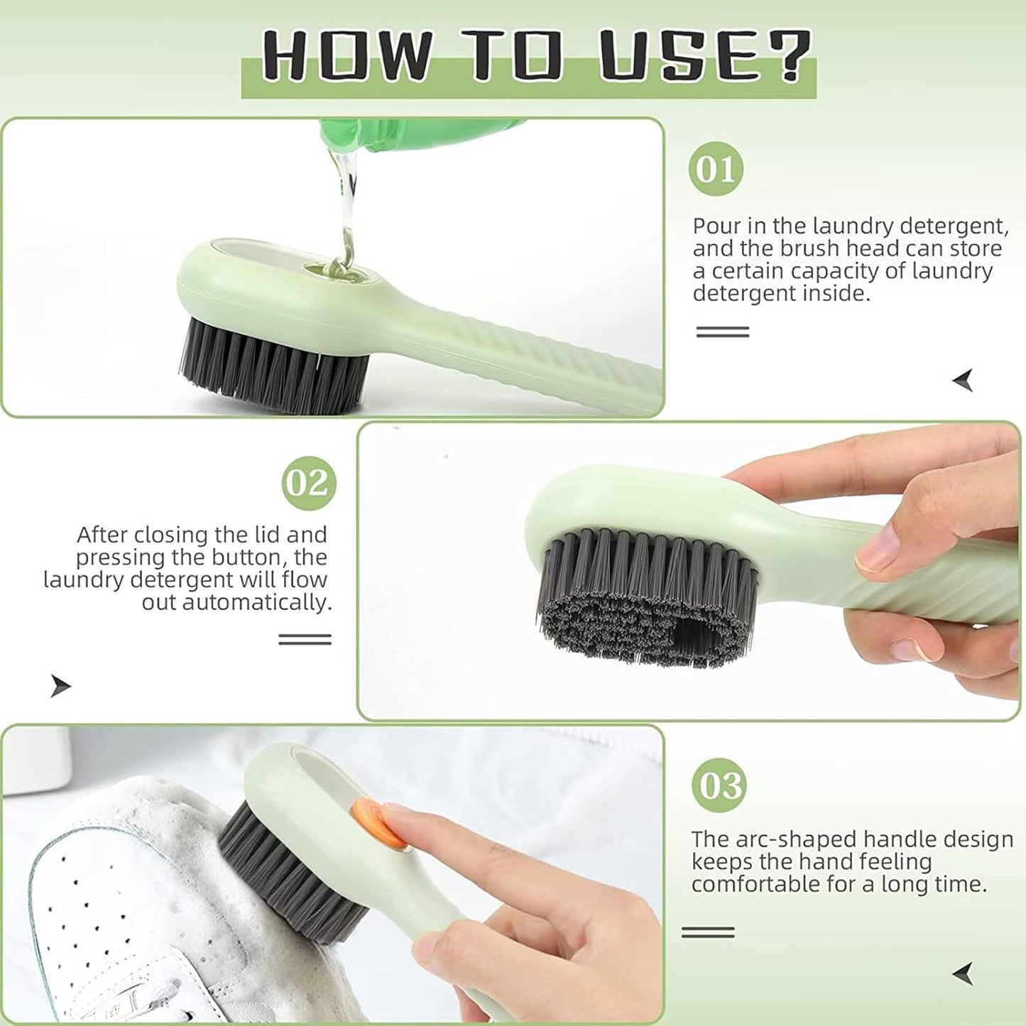 Multifunctional Scrubbing Brush