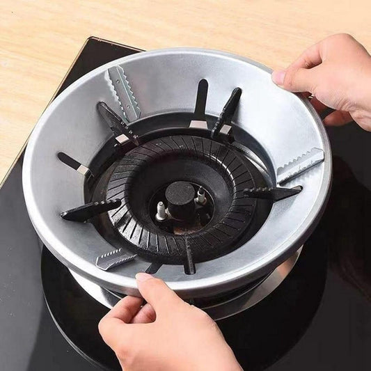 Gas Saver- Gas Burner Stand Gas Saver Jali Home Gas Stove Fire & Windproof Energy Saving Stand (Fire saving stand)