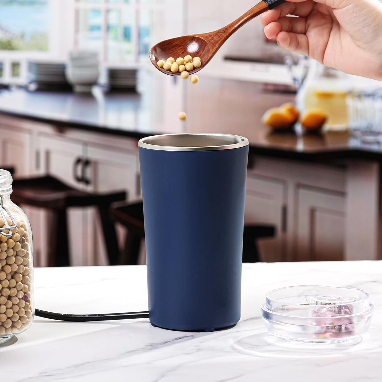 Electric Coffee Mixer Grinder(Random Color)