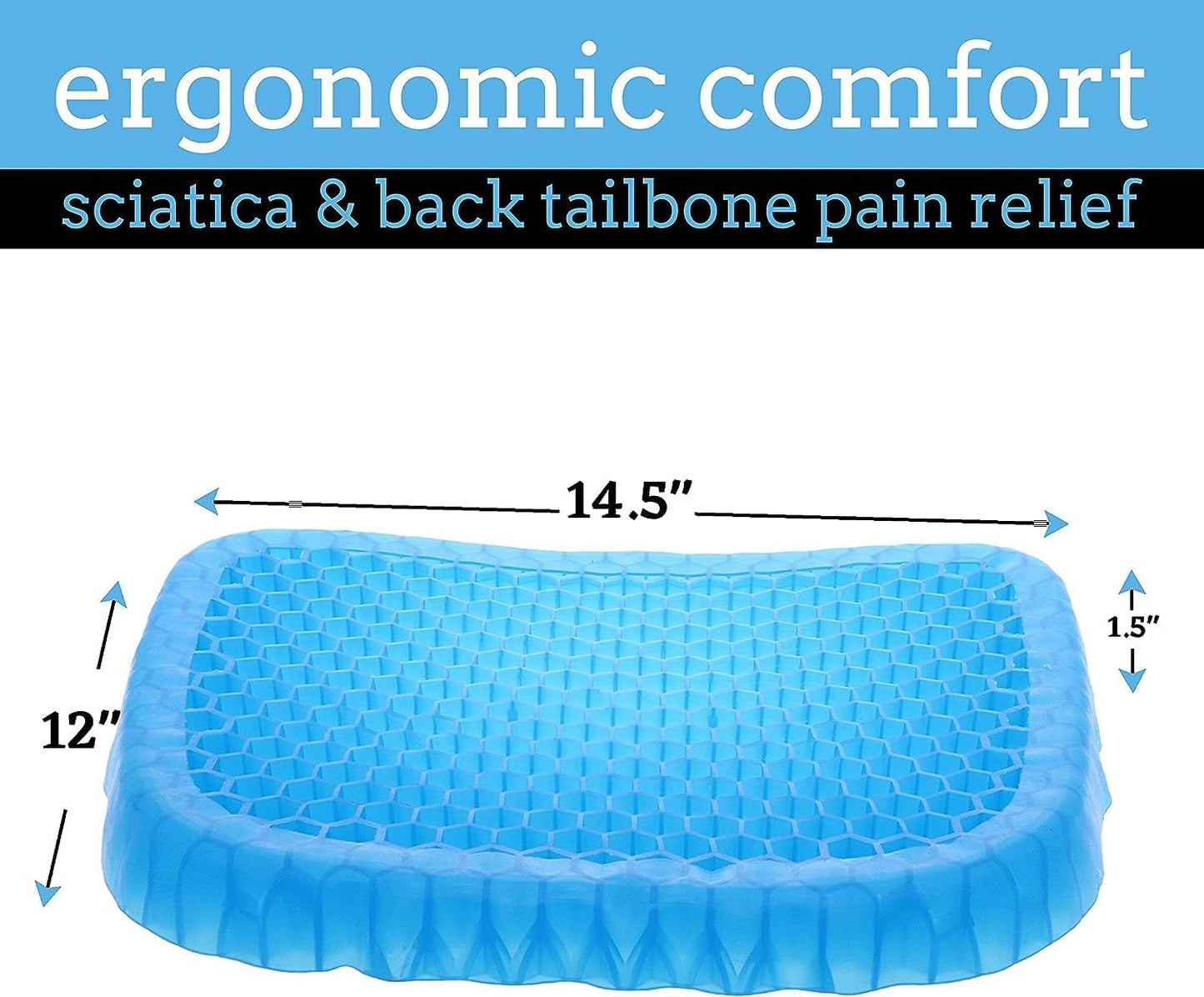 New Gel Seat Ultimate Comfort Cushion: Elevate Your Sitting Experience
