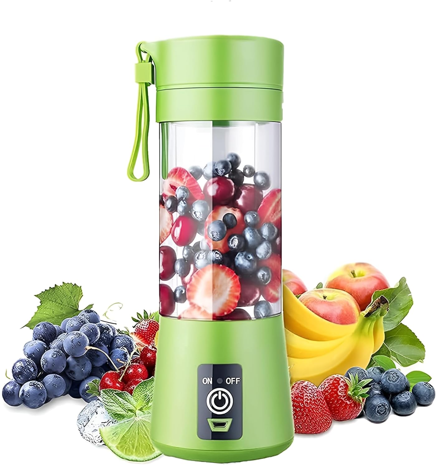 USB Rechargeable Personal Size Juicer Grinder for Juices