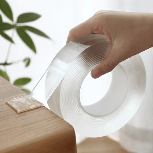 Double Sided Tape Heavy Duty - Multipurpose Removable Traceless Mounting Adhesive Tape for Walls
