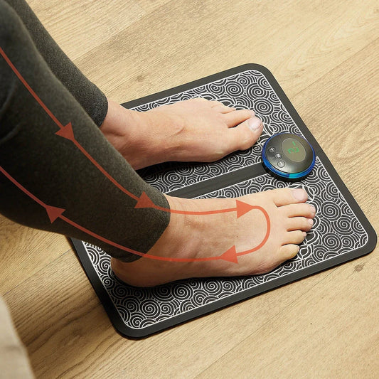 Foot Massager Pain Relief Wireless Electric EMS Massage Machine